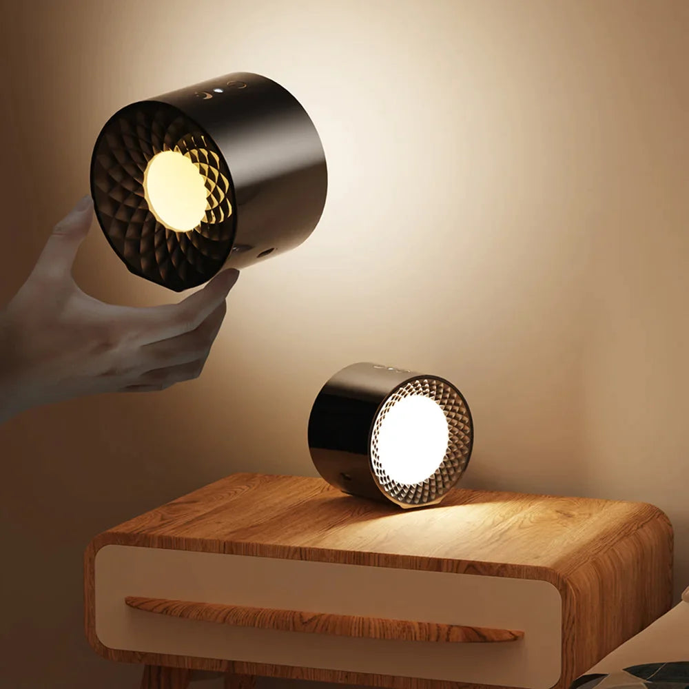 360° Updown Muurlamp - Draadloze Oplaadbare Muurlamp
