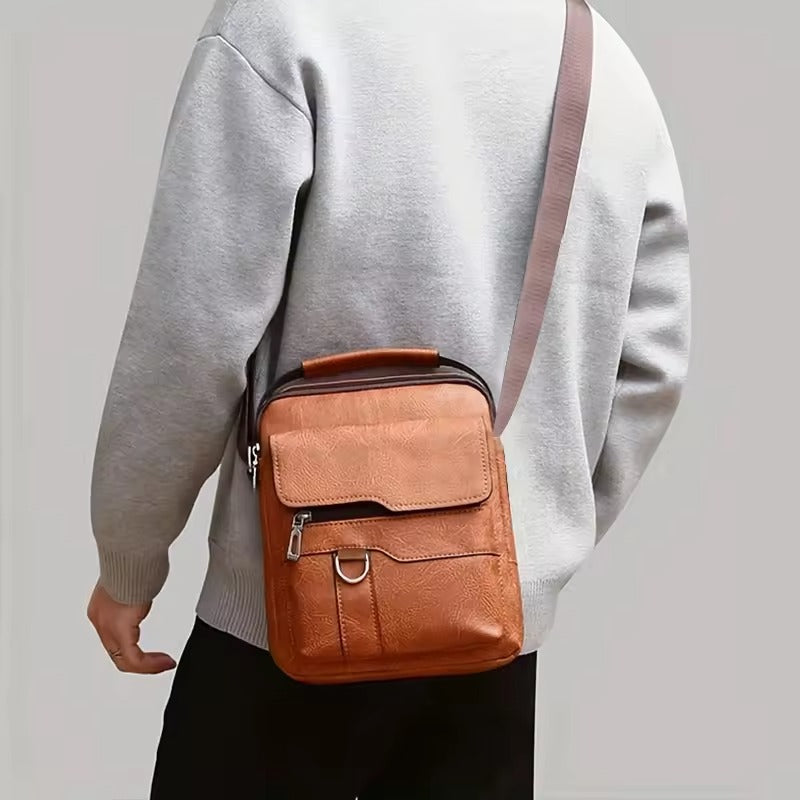 Unisex Schoudertas – Compacte Crossbody Tas voor Heren en Dames