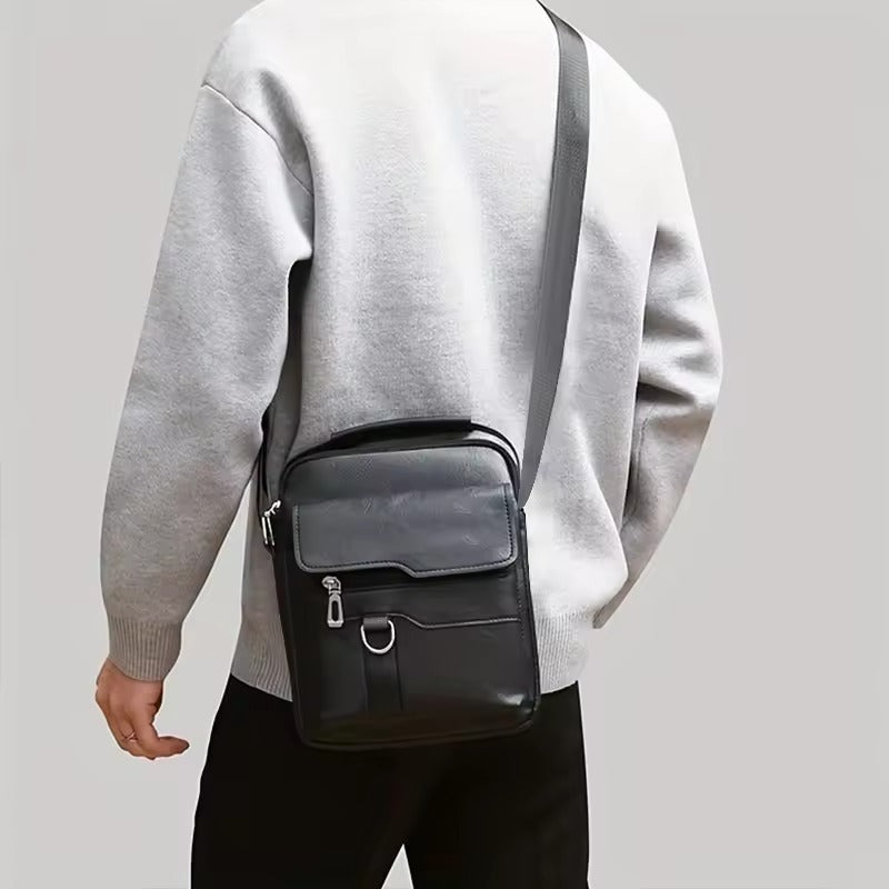 Unisex Schoudertas – Compacte Crossbody Tas voor Heren en Dames