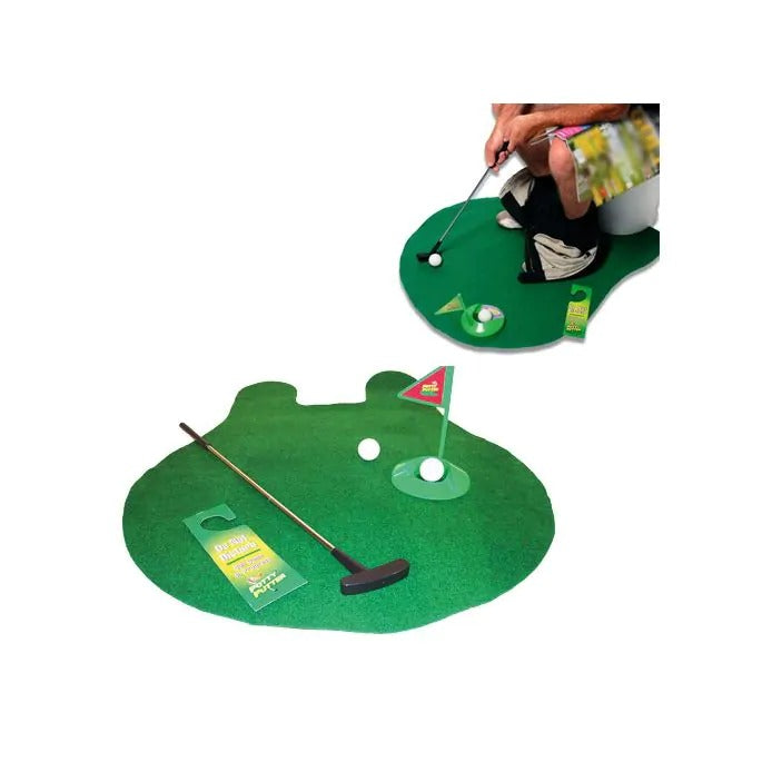 Toilet Golf Potty Putter – Grappig Cadeau voor Golfliefhebbers