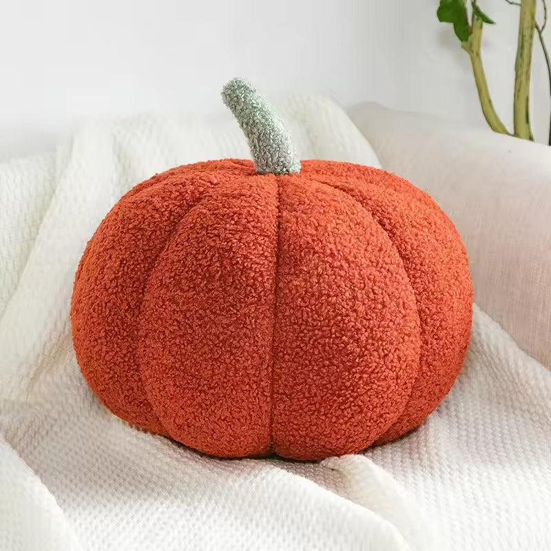 Pompoen Kussen Pluche – Herfst en Halloween Decoratie