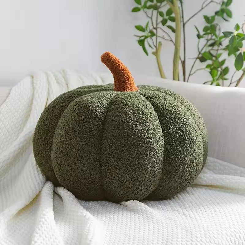 Pompoen Kussen Pluche – Herfst en Halloween Decoratie