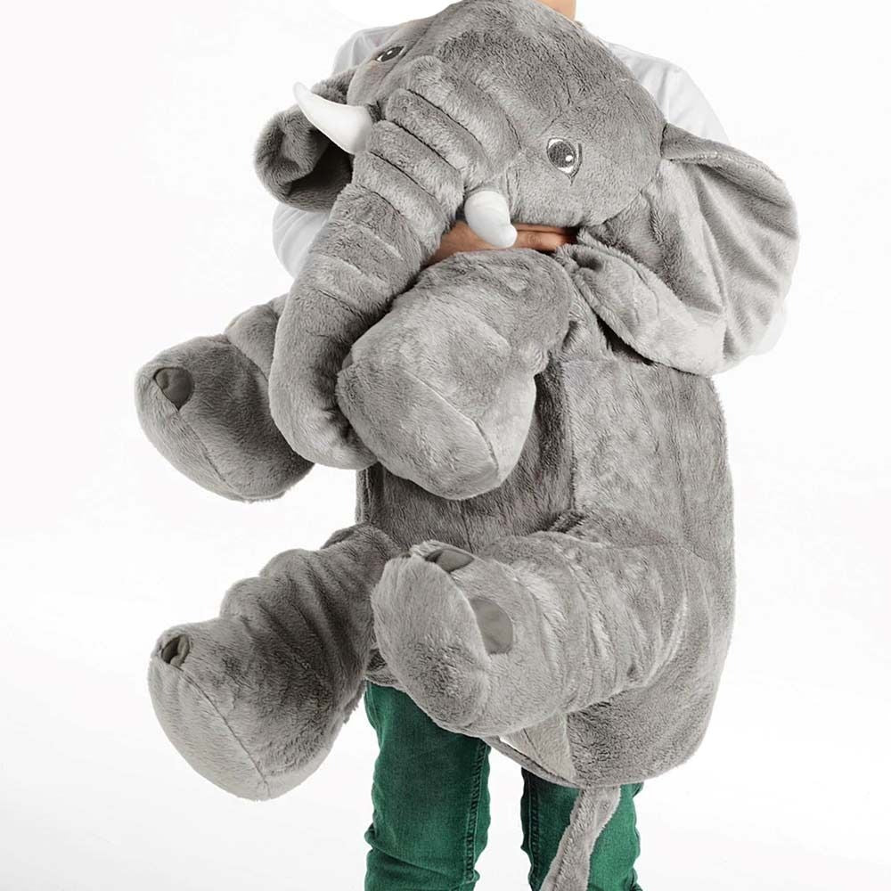 Olifant Knuffel XL 65cm – Zacht Pluche Kussen voor Kinderen & Baby’s