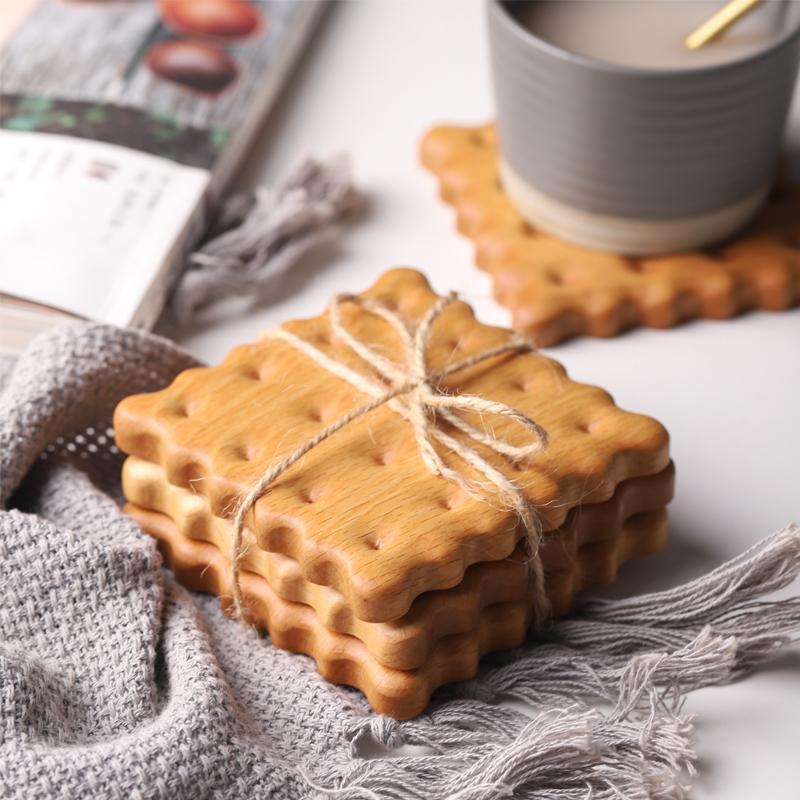 CookieCoasters - Houten Onderzetters met Uniek Design