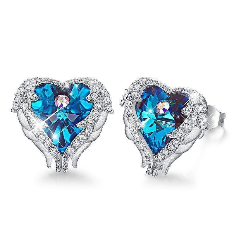 Celina – Elegante Engelvleugel Oorbellen in Zilver