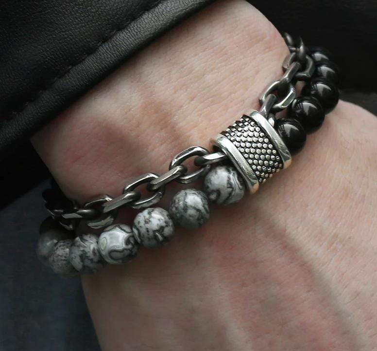 Darius Bracelet - Jaspis Bescherming voor Energie