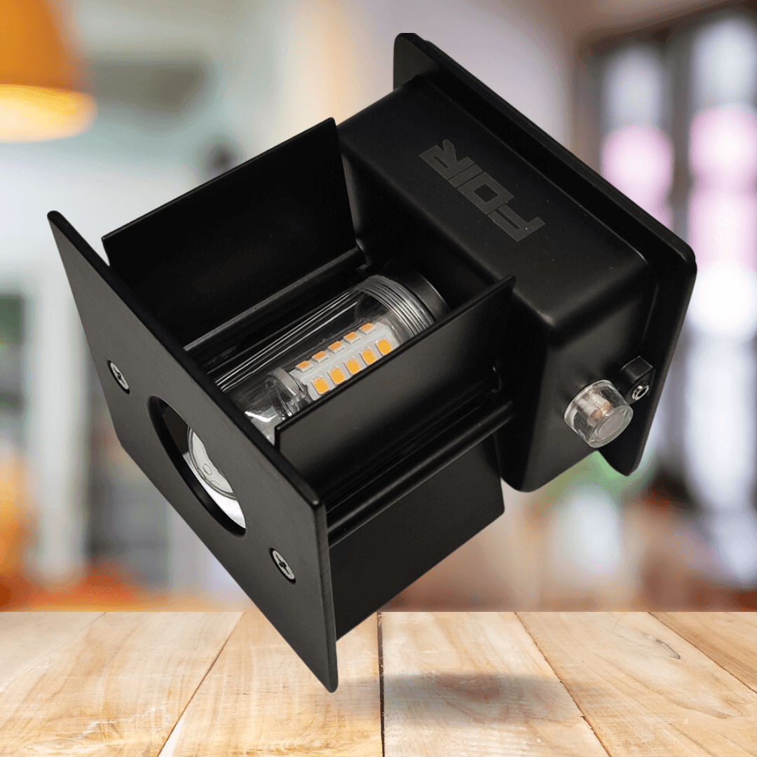 AceGlow Buitenlamp - Schemerschakelaar G9 IP65 Warm Wit