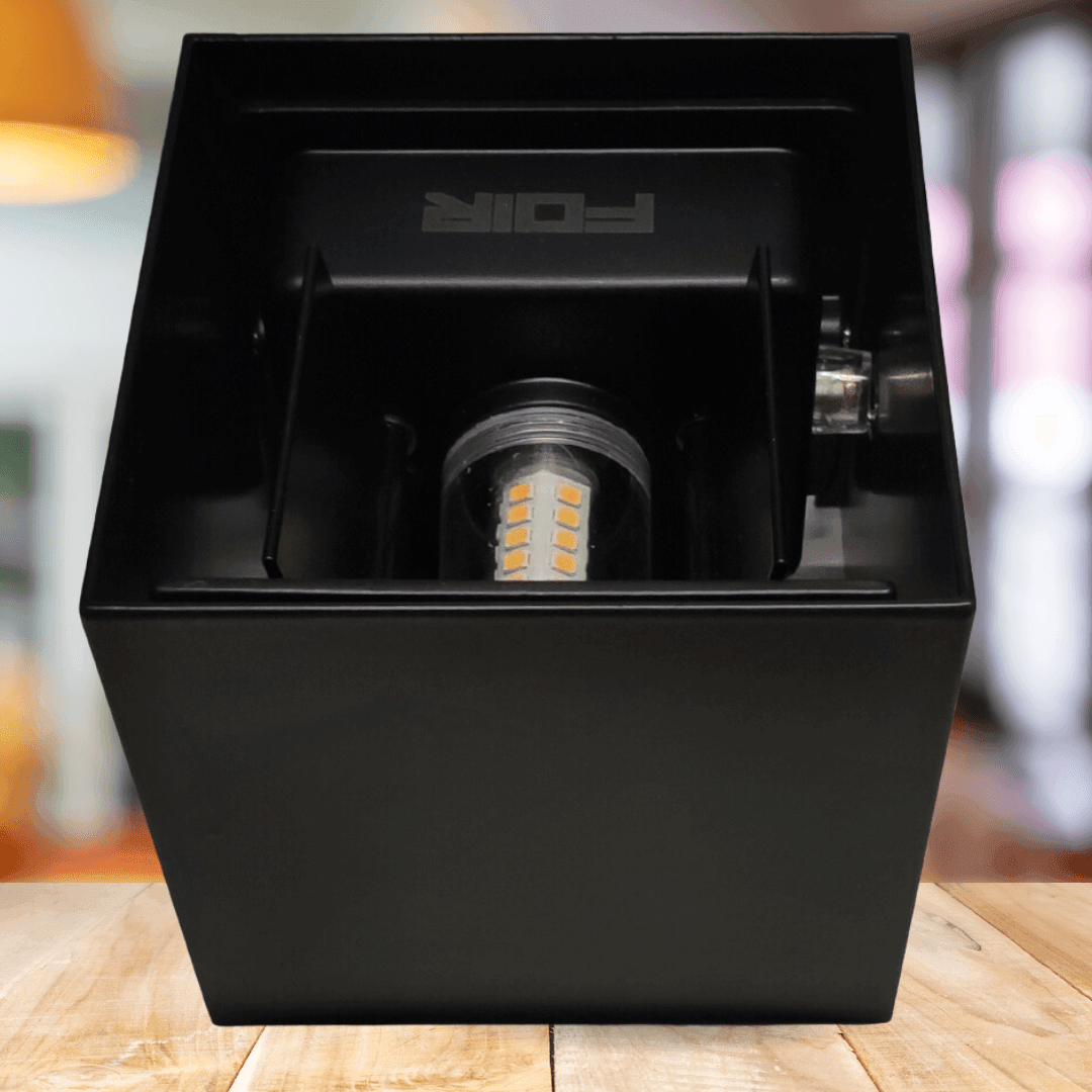 AceGlow Buitenlamp - Schemerschakelaar G9 IP65 Warm Wit