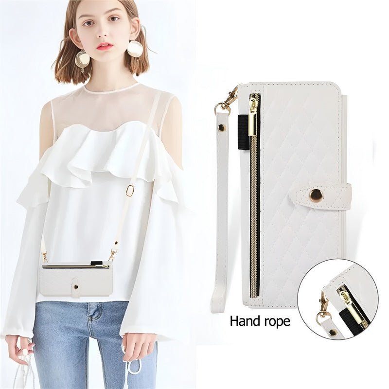 Casina Wallet - Elegante Leren Clutch voor Dames