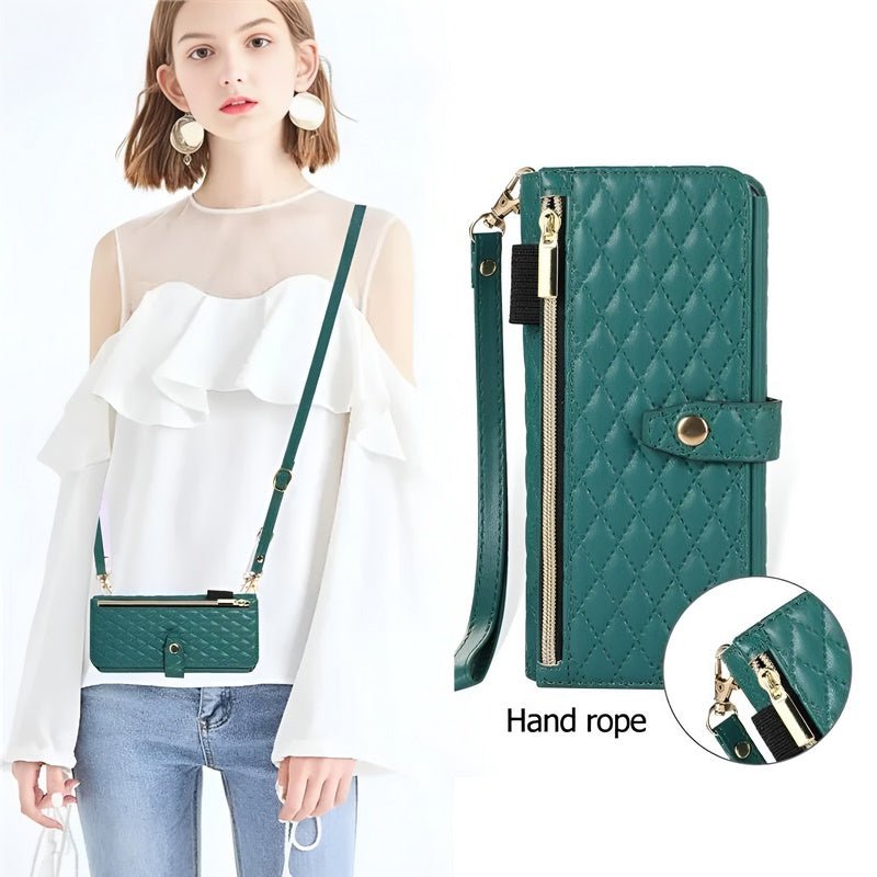 Casina Wallet - Elegante Leren Clutch voor Dames