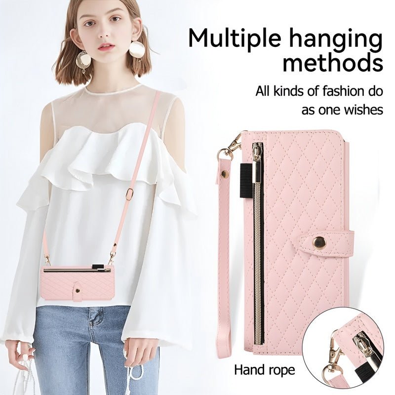 Casina Wallet - Elegante Leren Clutch voor Dames