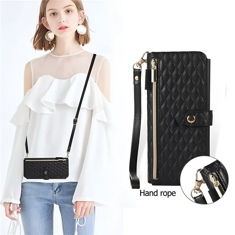 Casina Wallet - Elegante Leren Clutch voor Dames