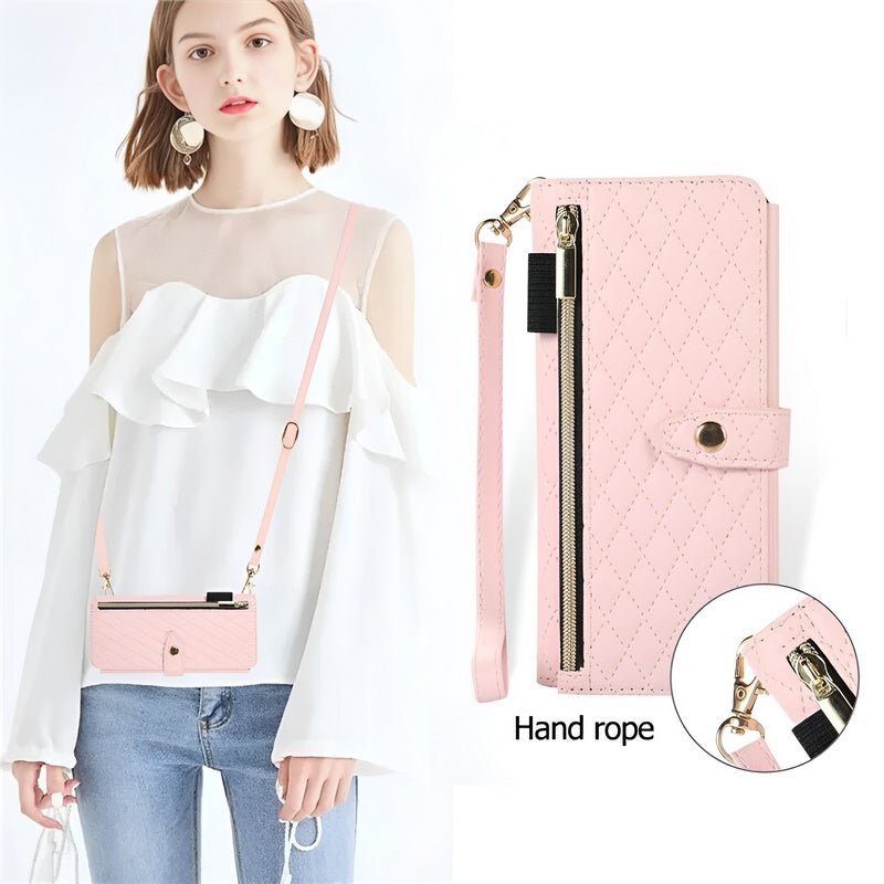 Casina Wallet - Elegante Leren Clutch voor Dames