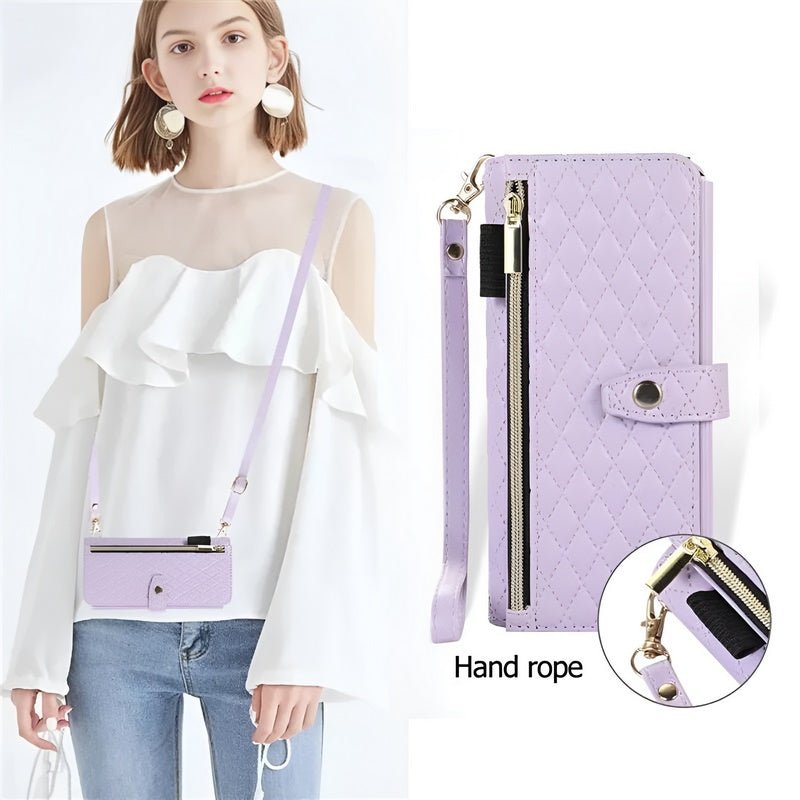 Casina Wallet - Elegante Leren Clutch voor Dames