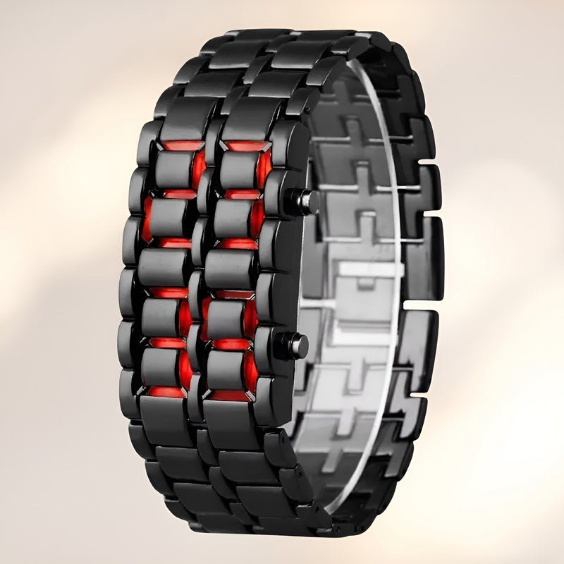 Lava Watch - Trendy LED Polshorloge met Uniek Design