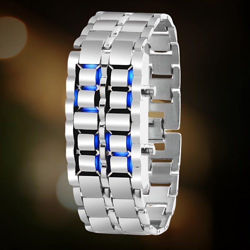 Lava Watch - Trendy LED Polshorloge met Uniek Design
