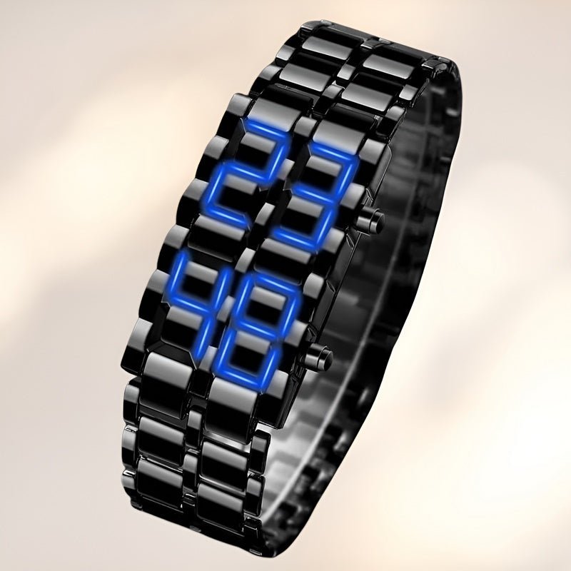 Lava Watch - Trendy LED Polshorloge met Uniek Design
