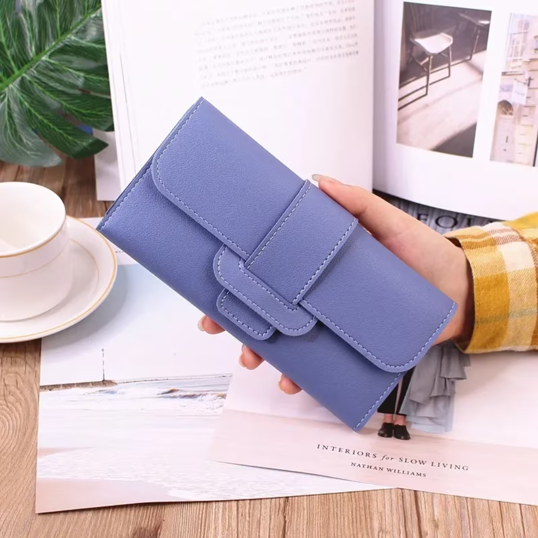 SlimWallet - Minimalistische Leren Portemonnee voor Hem