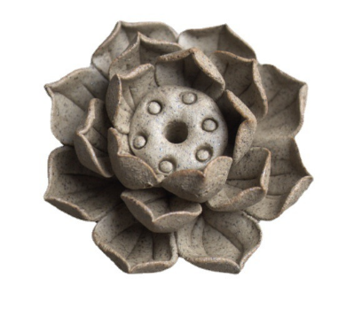 LotusBloom Incense Holder - Elegante Geuraccessoire voor Thuis