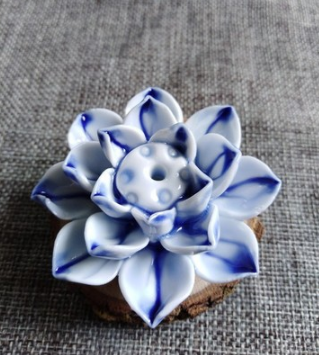 LotusBloom Incense Holder - Elegante Geuraccessoire voor Thuis