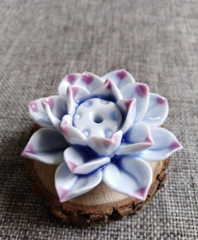 LotusBloom Incense Holder - Elegante Geuraccessoire voor Thuis