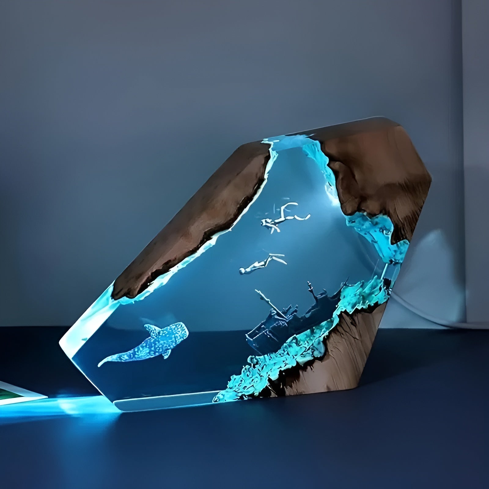 Verfrissende Oceaan Tafellamp - DeepDive Illumina