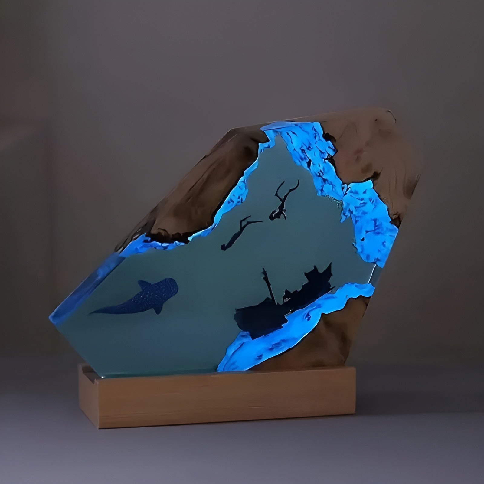 Verfrissende Oceaan Tafellamp - DeepDive Illumina