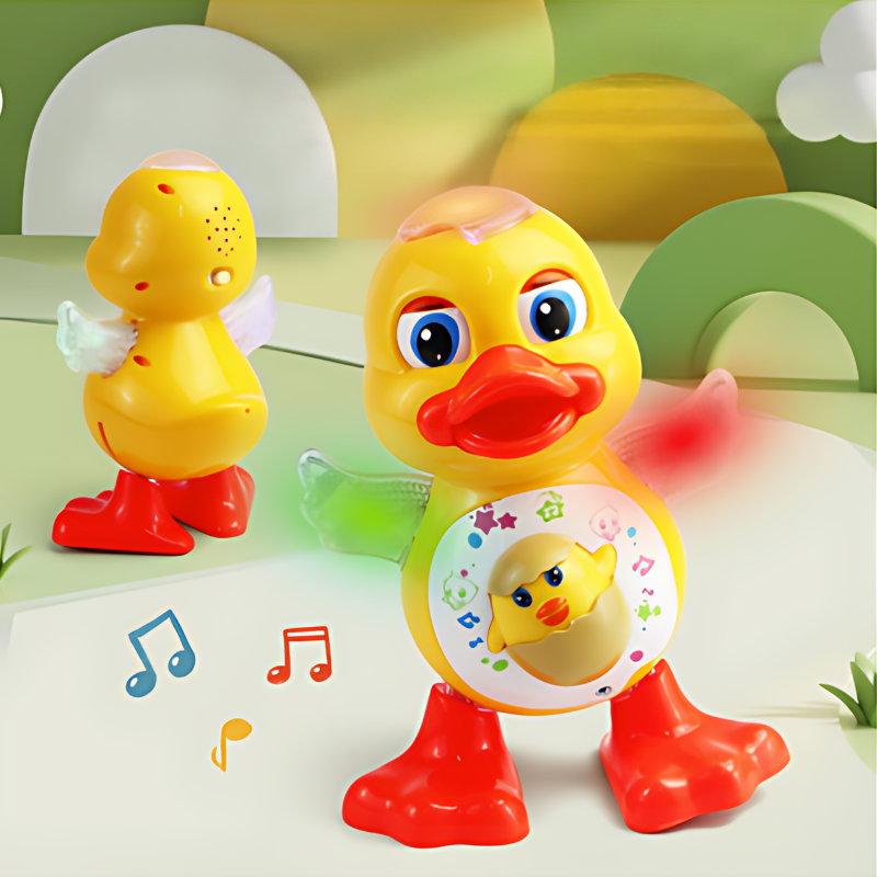 DiscoDuck - Speelse LED Lamp met Danzende Eend