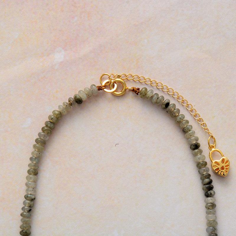 Nova Heart Bead Necklace – Stijlvolle Genezing Kralenketting