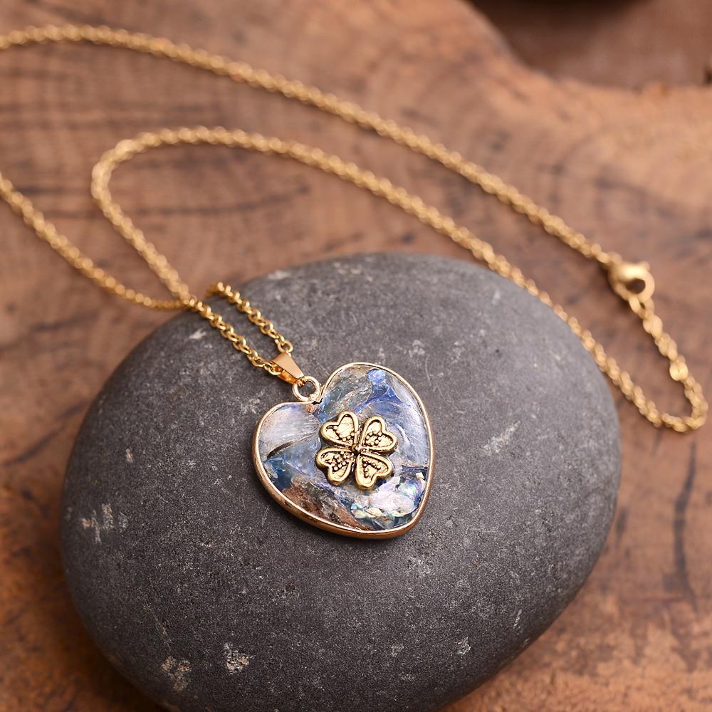 LuckyStone Necklace – Stijlvolle Klavertje Vier Sieraad