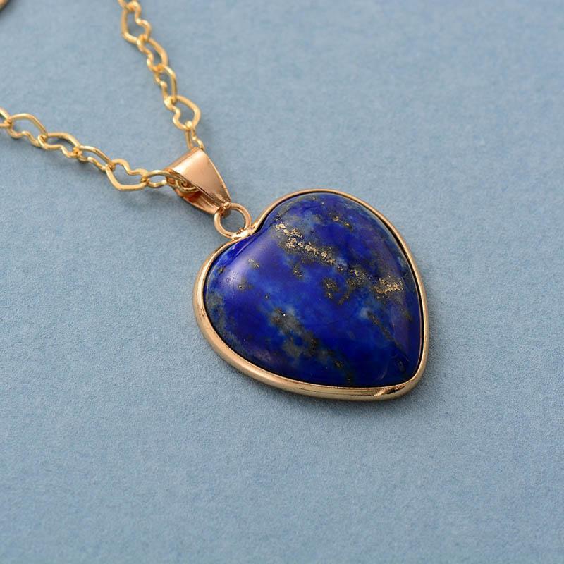 Althea Necklace – Elegante Beschermende Lapis Ketting