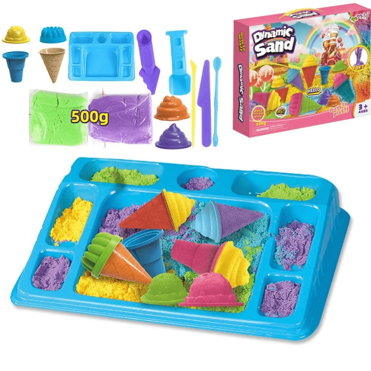 CreativePlay Sand Set – Fantasievolle Zand Speelset