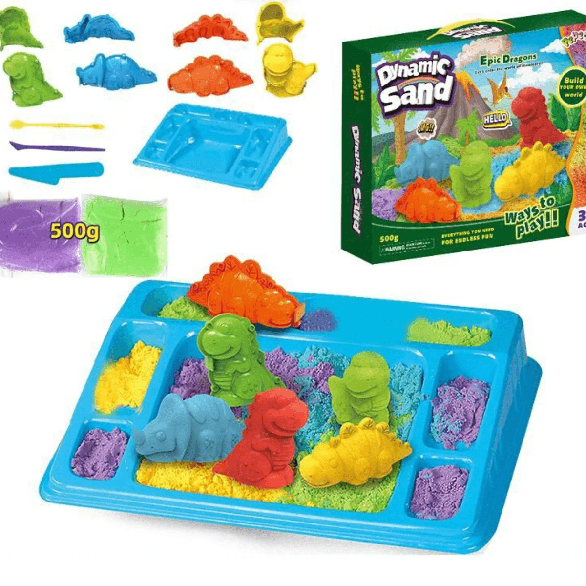 CreativePlay Sand Set – Fantasievolle Zand Speelset