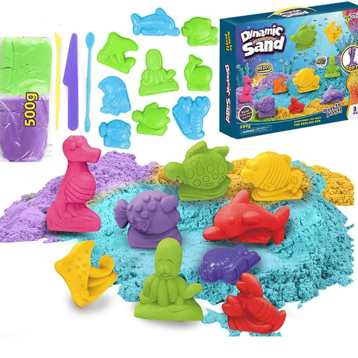 CreativePlay Sand Set – Fantasievolle Zand Speelset