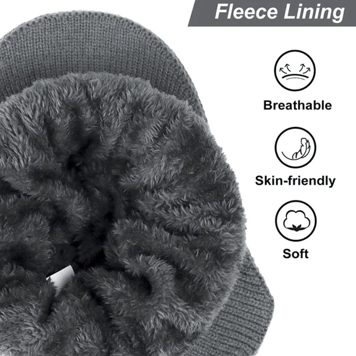 SmartKnit Beanie – Geïsoleerde Oorwarmers