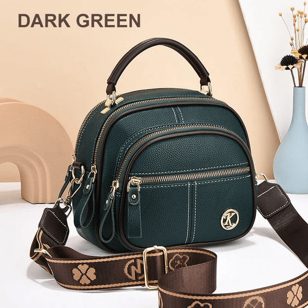 TimelessCharm - Elegante Leren Crossbodytas voor Elke Dag