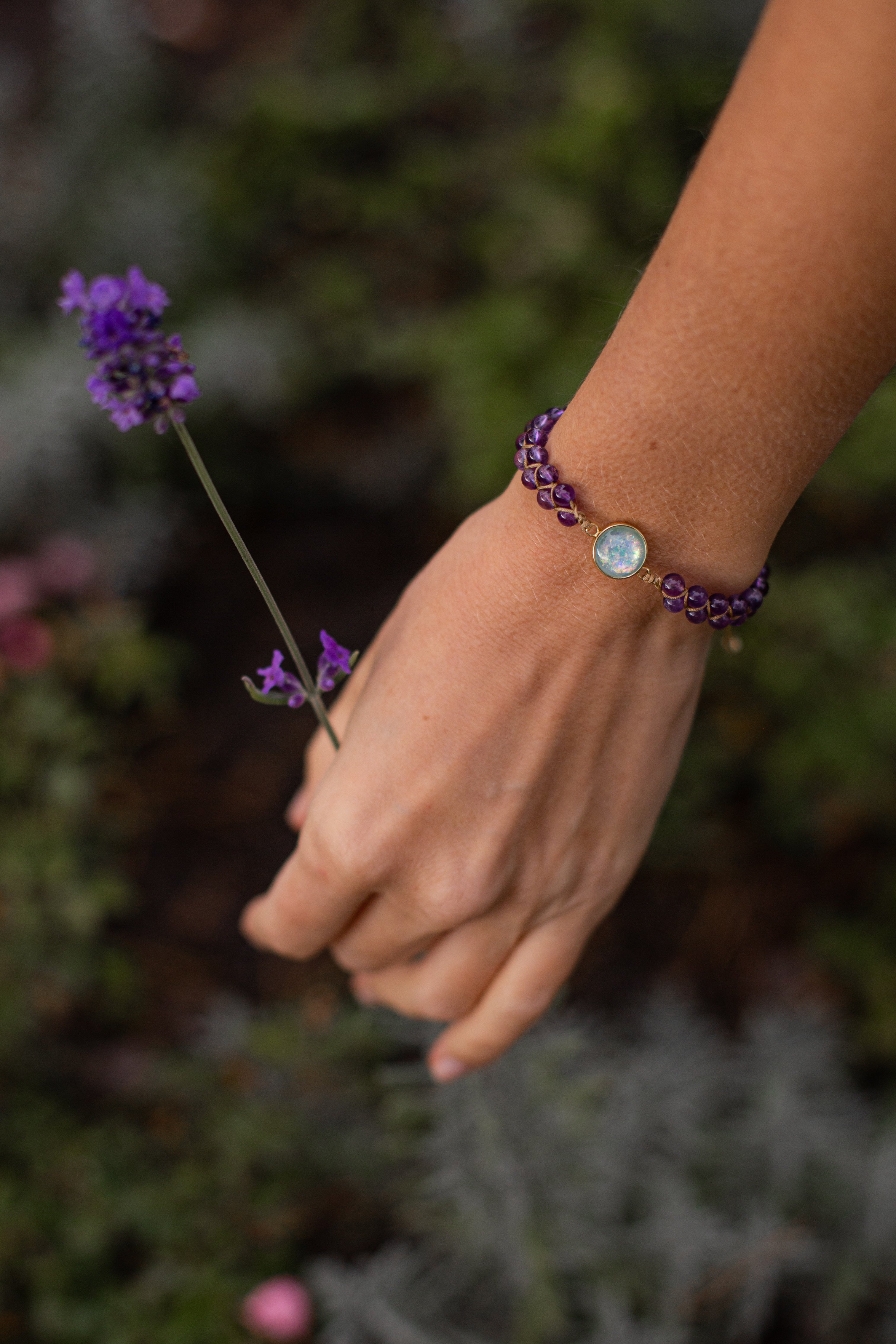 Amethyst Glow Bracelet - Krachtige Energie Accessoire