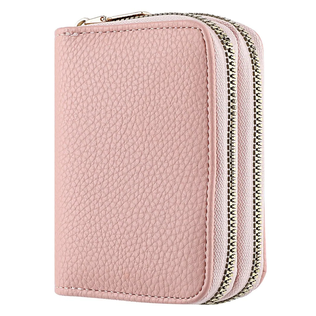 MiniWallet - Trendy Lychee Print Portemonnee