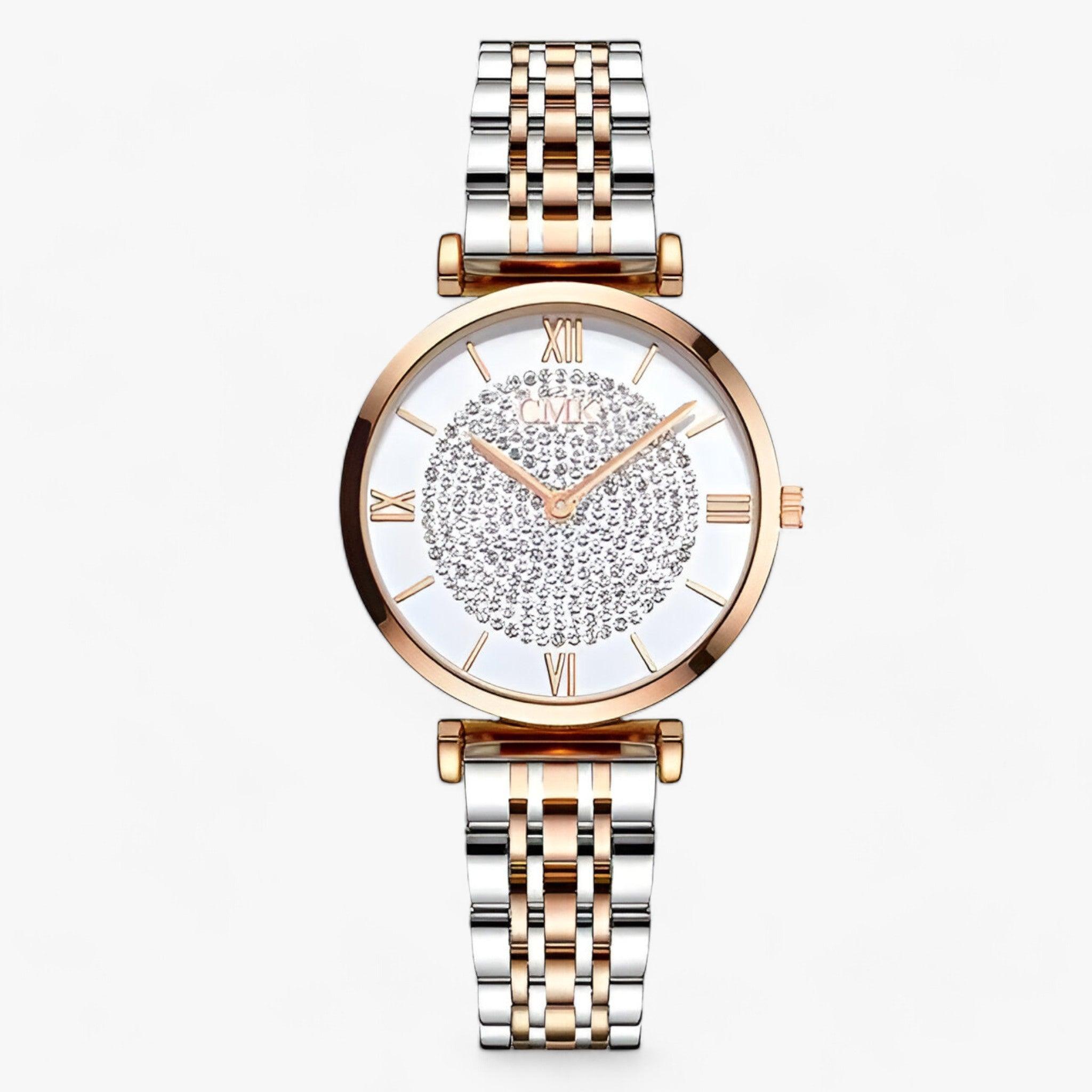 Liana – Luxe Titanium Dameshorloge met Elegantie
