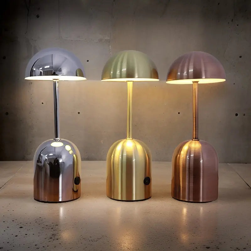 Verlichte Paddenstoel Lamp - Elegante LED Tafellamp Warmwit