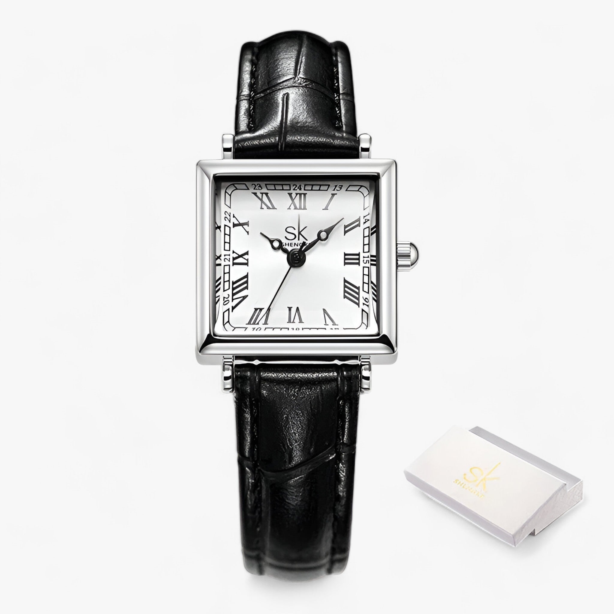 Vivienne Time – Stijlvol Vierkant Dameshorloge