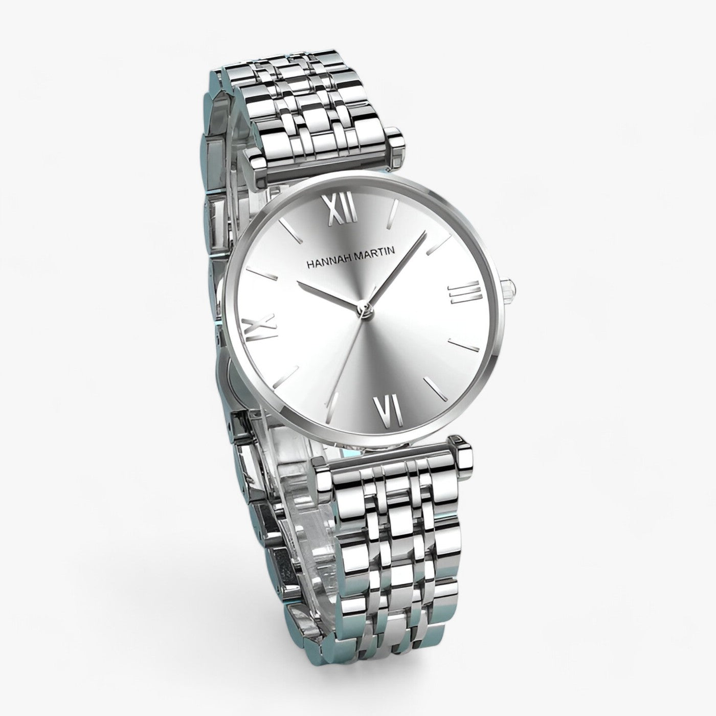 Adeline - Elegante Titanium Dameshorloge
