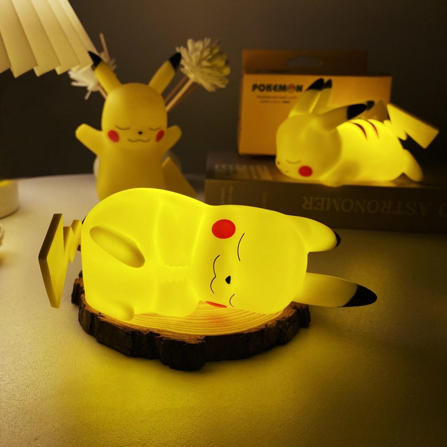 Betoverende Pikachu Nachtlamp - Magisch Licht voor Kinderen
