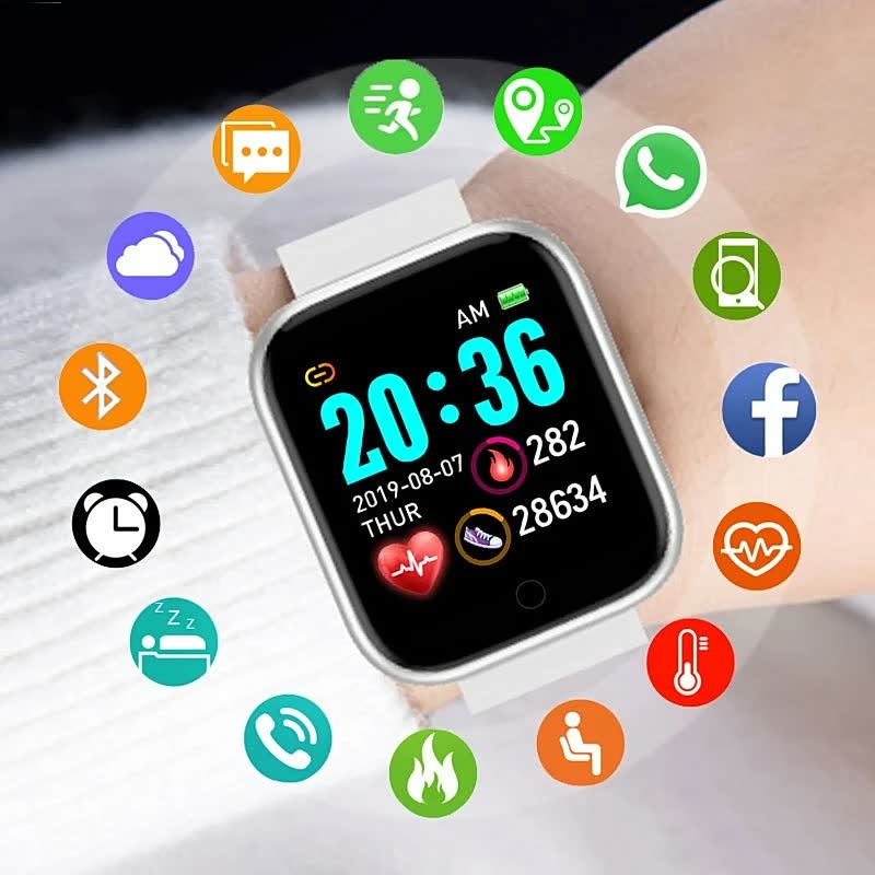 SleekPulse - Elegante Smartwatch voor Gezondheid en Sport