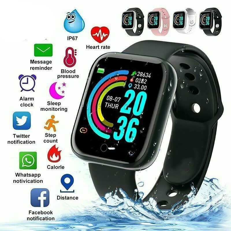 SleekPulse - Elegante Smartwatch voor Gezondheid en Sport