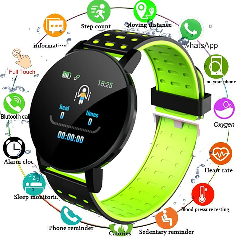 SleekPulse - Elegante Smartwatch voor Gezondheid en Sport