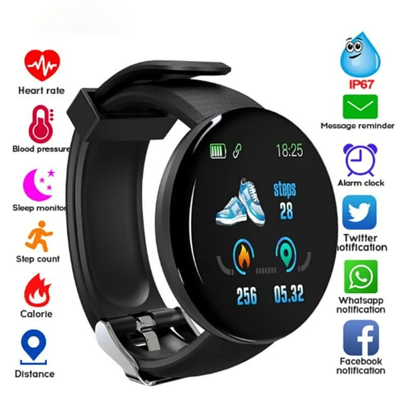 SleekPulse - Elegante Smartwatch voor Gezondheid en Sport