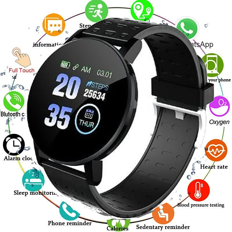 SleekPulse - Elegante Smartwatch voor Gezondheid en Sport