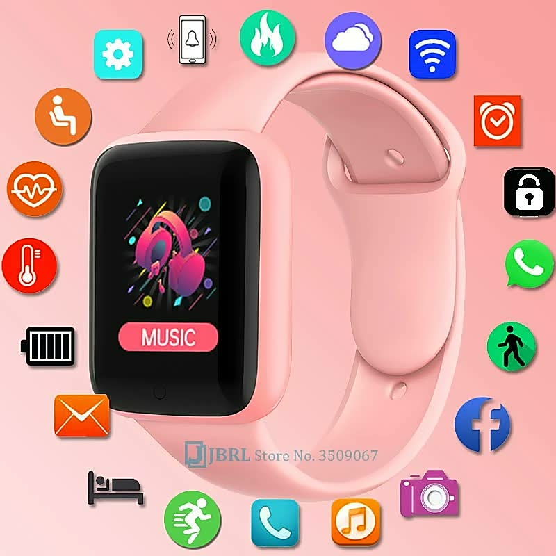 SleekPulse - Elegante Smartwatch voor Gezondheid en Sport