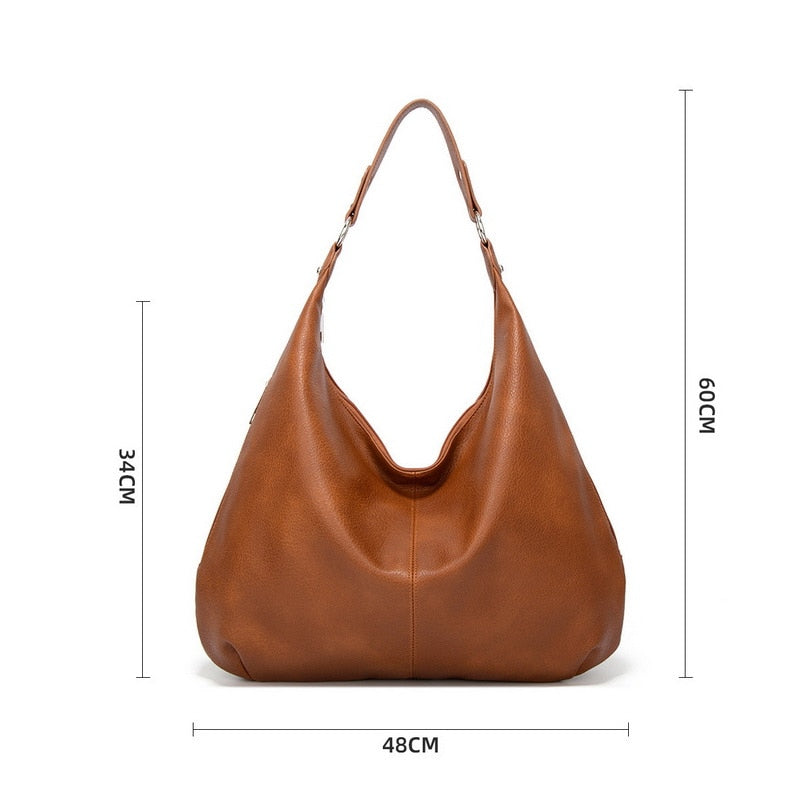 LeatherEase Bag – Luxe Leren Schoudertas voor Elke Dag